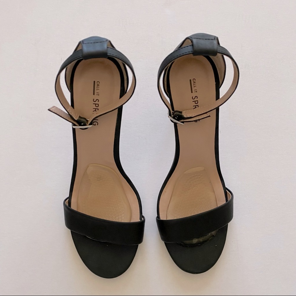 Call it Spring “ Waylanda” High Heels Sandal Size 8 Black